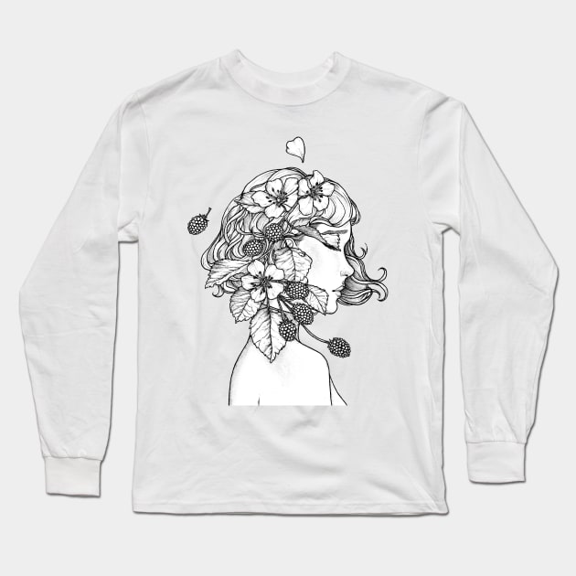 Wild & delicate Long Sleeve T-Shirt by VanessArtisticSoul